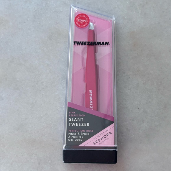 New (sealed) Tweezerman Pink Perfection Slant Tweezer - Picture 1 of 4
